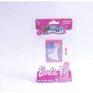 World's Smallest, Barbie, Fashion Case, Toy, SEALED, includes 2 Dolls, Little